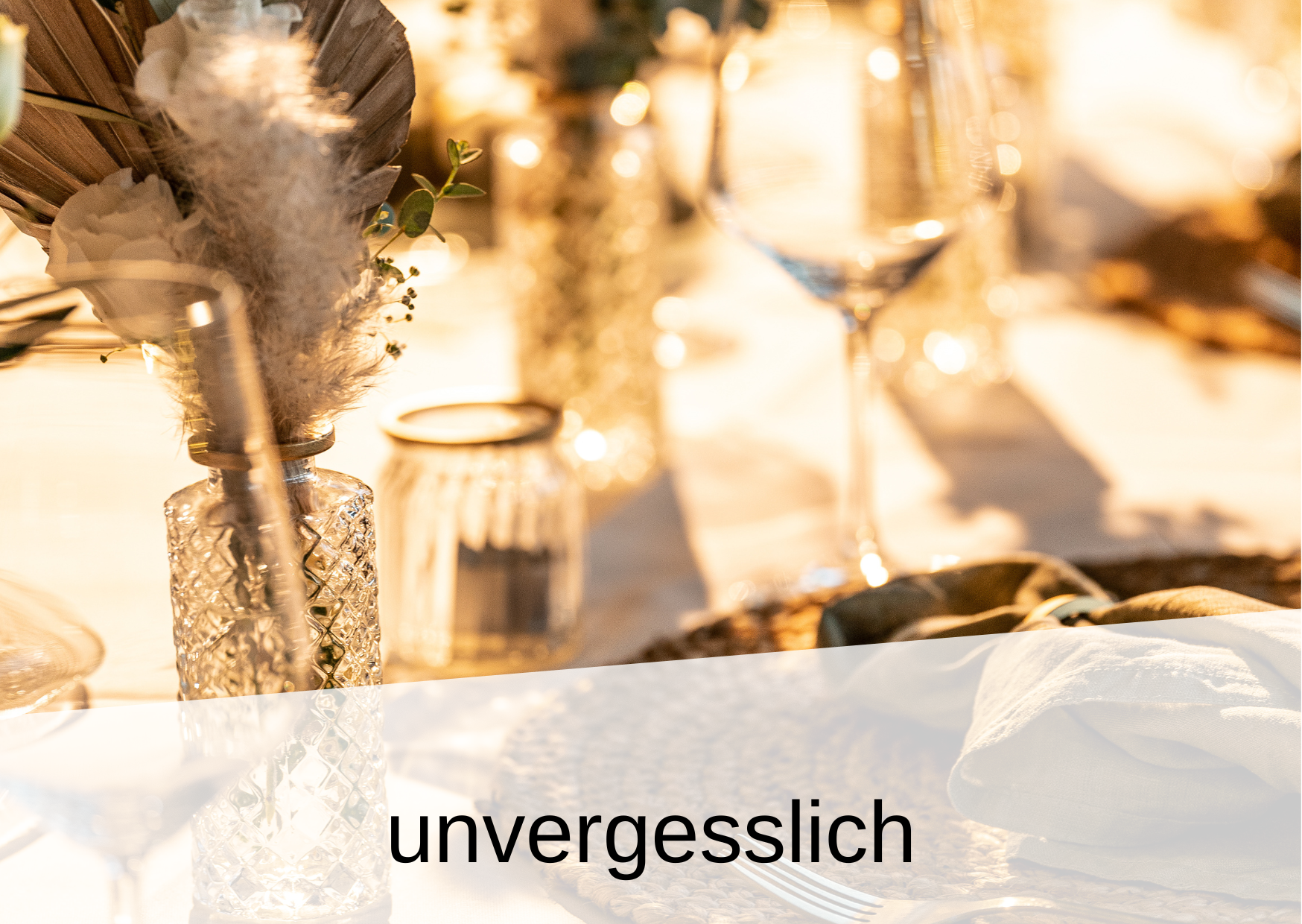 unvergesslich